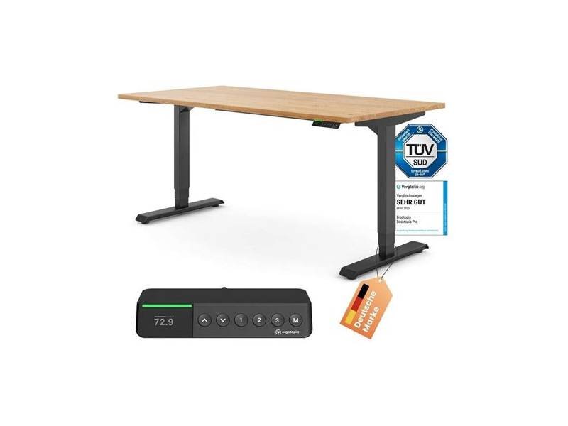 Ergotopia Desktopia Pro X Sitz-Steh-Schreibtisch 180x80 cm